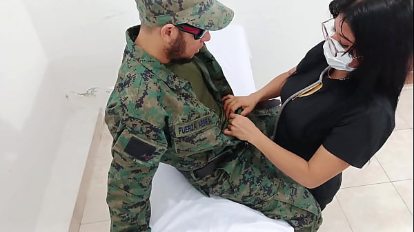 Perverted Actions Of A Latina Doctor In A Military Hospital! She Shamelessly Fucks In The Middle Of A Medical Appointment. She's A Medical Whore. thumbnail