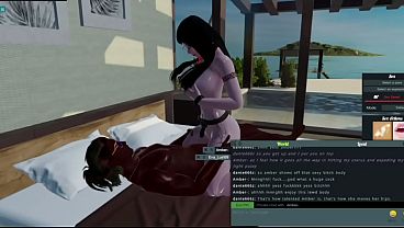 White Goth Girl Loves Black Cock thumbnail