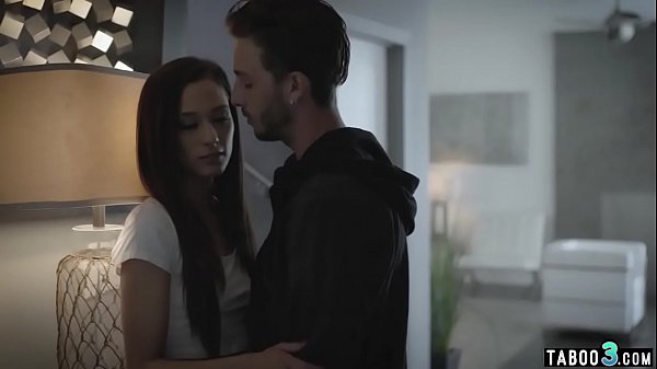 Skinny teen slut fucked by her boyfriend roughly 