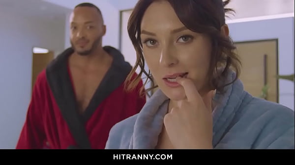 Wife And Husband Take Advantage Of The Opportunity To Fuck A Trans thumbnail