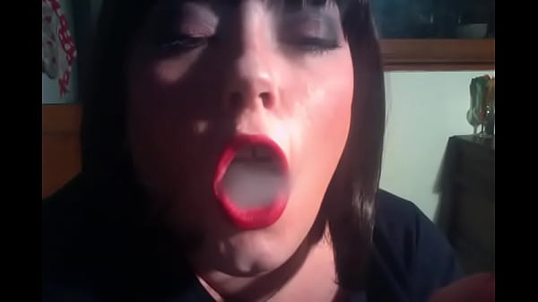 BBW Domme Smoking A Gauloise Cigarette 