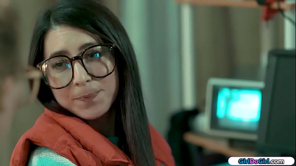 Two Horny Tech Nerds Are Amazed That They Created A Blonde Big Tits Sex Milf.she Is About Ot Take Their Virginity And The Nerds Finally Get To Lick A Pussy.the Milf Facesits And Is Double Licked thumbnail