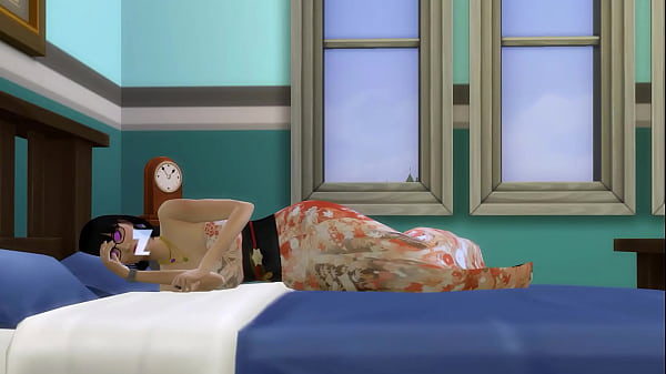 Teen Male Fuck Stepmom After Masturbating While Watching Porn Video In Front Of Computer thumbnail