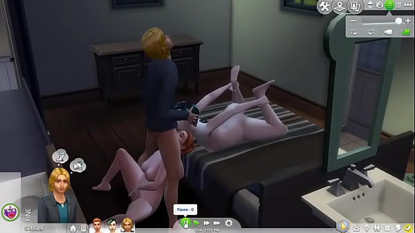 Sims 4 Three Way Blowjob thumbnail