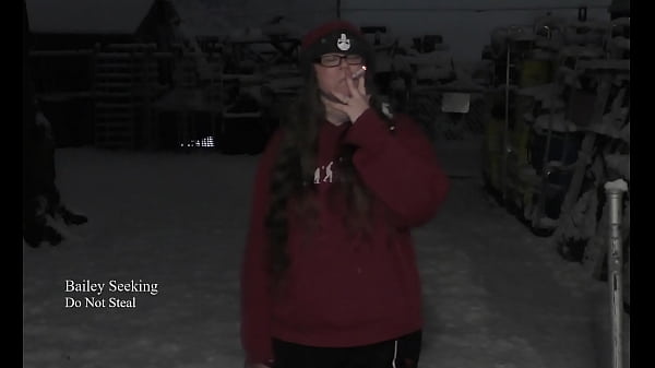 Outside Smoking In The Snow thumbnail