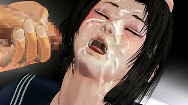 Anime gets her pussy fucked hard 