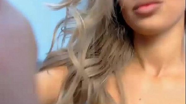 Miss18Live -  big tits blond blowing dildo 