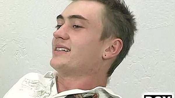 Hairy young man toying and jerking solo 