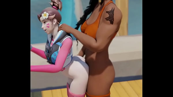 A video created by cic sfm in which dva gets a hard pounding on the dock from pharah while the soothing sounds of the ocean play over them i hope you enjoy