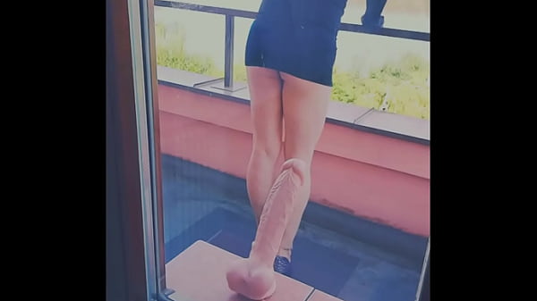 Veronica tranny babe home alone