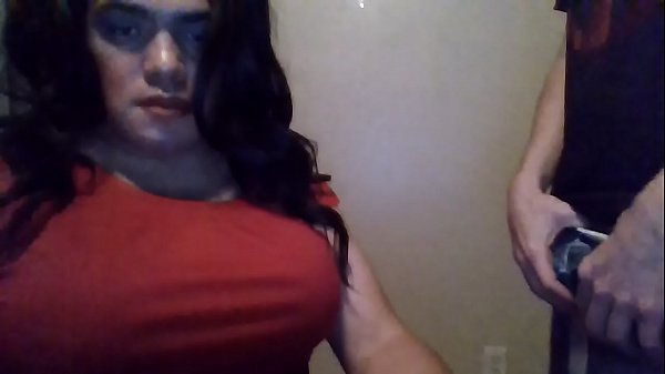 Sissy Crossdresser Blowjob With Facial thumbnail