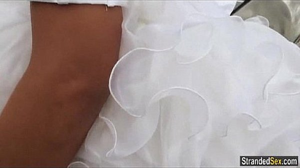 Dumb bitch gets in a strangers car, and gets fucked silly 