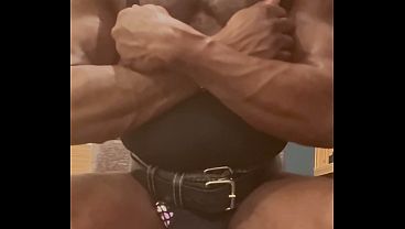 Black Mature Muscle Solo Tits And Vibrator thumbnail