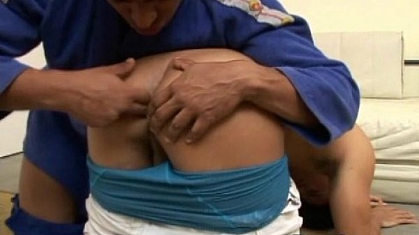 Beefy Gay Karate Teacher Fucks His Student thumbnail