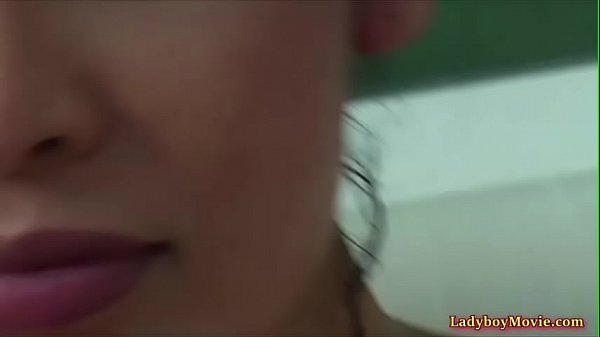 Thai Shemale Linda Under The Shower Stream thumbnail