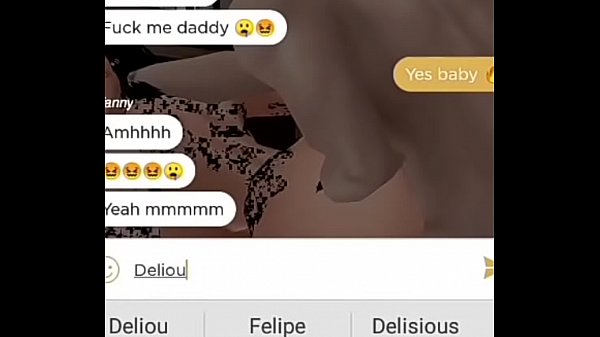 Fanny me dando uma buceta gulosa dela 