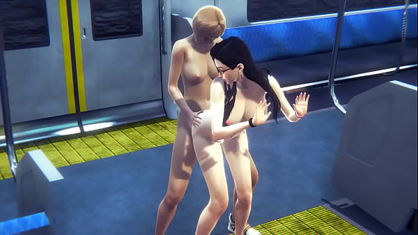 Hentai Uncensored - Wako Is Rough Penetrated Against The Subway's Door thumbnail