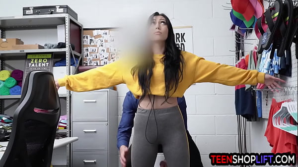 Sexy Petite Teen Thief Caught By A Big Cock Security Officer thumbnail