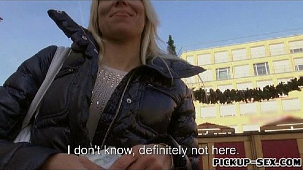 Amateur Blonde Euro Slut Adrienne Screwed Up For Cash thumbnail