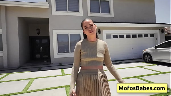 Stunning Hot Black Haired Cutie Enjoy Sucking Massive Cock And Swallow It Deep thumbnail