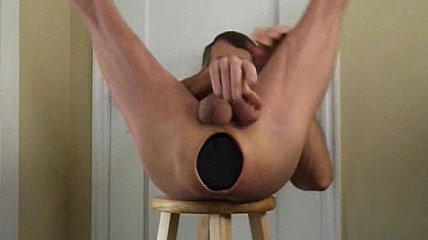 Sized Anus Stretches Wide For A Giant Butt Plug thumbnail
