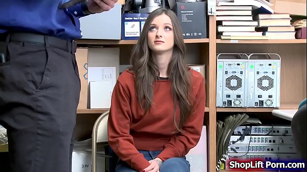 Nonton Teen Brunette Is Caught By Lp Officer Stealing Some Clothes In The Store.he Lets Her Get On Her Knees.she Starts Throating Officers Cock Passionately And In Return The Officer Fucks Her Wet Pussy So That She Can Leave The Store. thumbnail