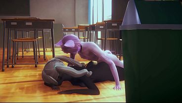 Furry Hentai - Cat & Skunk & Wolf Threesome thumbnail