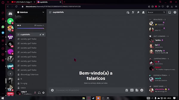 italia7 tenta fuder a .gg/talaricos mais acaba broxando