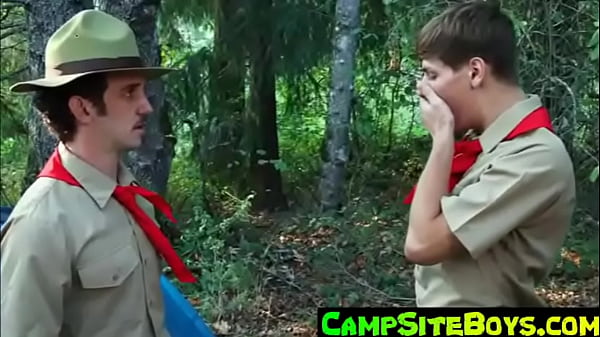 Scout's First Gay Sex At Camp thumbnail