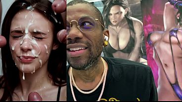 Big Breast Milf Deepthroating Cock, Tight Teen Girl Getting Her Face Completely Cum Covered, Cum Covered Bald Pussy, Lesbian Girl Riding A Strap-On, AI Generated 