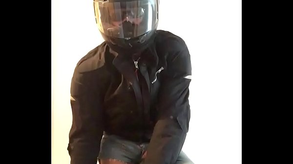 Horny Biker Plaing With Dildo And Jerking Off thumbnail