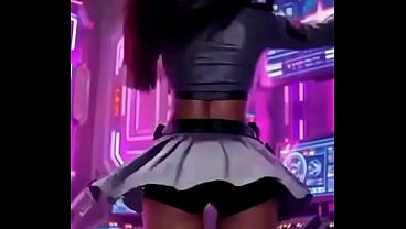 police officer dance (Ai animation) 