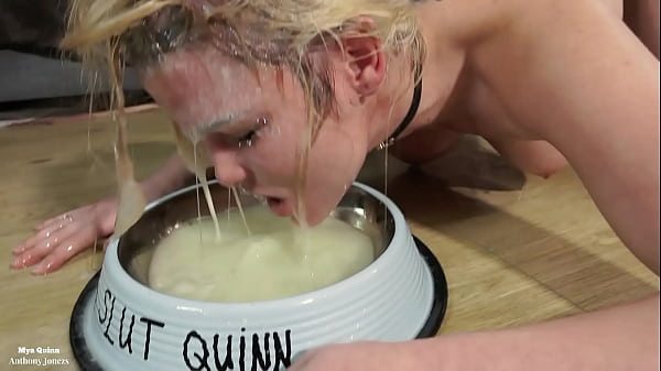 Rough Sloppy Facefuck Puking In A Bowl, Puke Worship, Piss In Face - Pee Swallow thumbnail