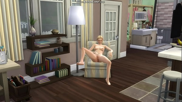 Nonton Sims Girl Masturbates And Watches Porn thumbnail