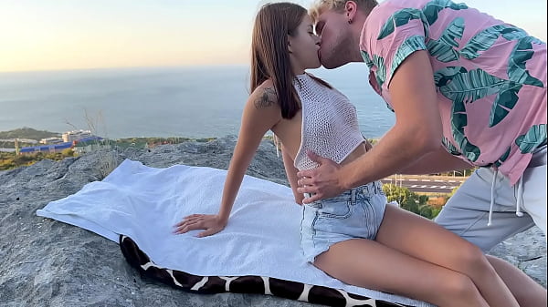 Nonton "i Completed Her Wish - Fuck At Sunset": I Fucked A Teen Babe Outdoors thumbnail