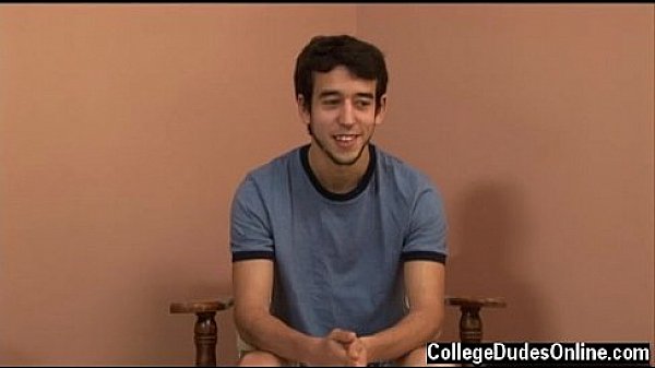 Gay Fuck Josh Tells Us A Tiny Bit About Himself, Then Slowly Embarks thumbnail