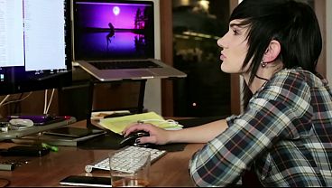 Nonton Hot Lesbians In Stalkings And Tattoos Lick Shaved Pussy thumbnail