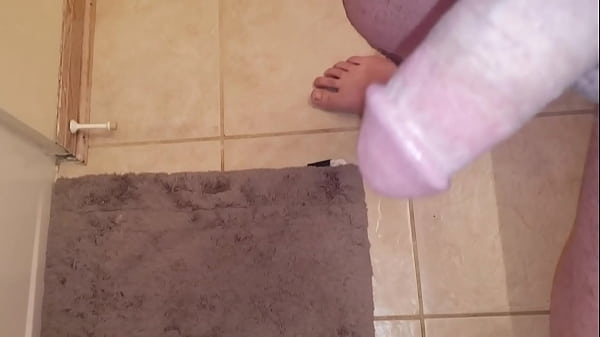 Stroking my cock