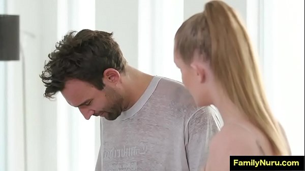 Sexy teen massage lucky guy 