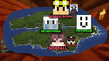 1000 players build massive civilizationin Minecraft