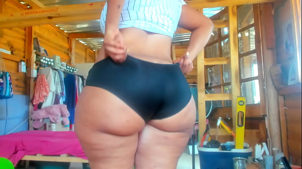 Fat Booty, Sexy Mother I Would Like To Fuck Teasing In Panties... thumbnail