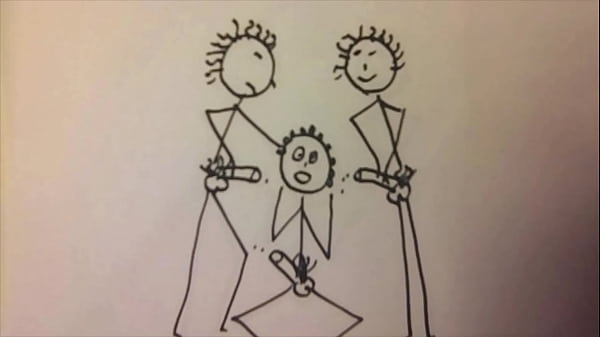 Sticky Blow Jobs, Gay Animated Stick Man Cartoon Straight Off The Toilet Wall Coming To Life And Getting Down And Dirty. thumbnail