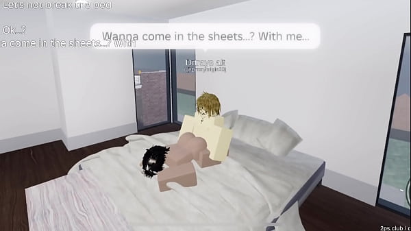 Nerd folla mi culo en el cuarto de sus padres! Roblox