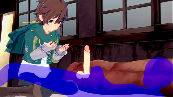 Konosuba Yaoi - Kazuma Blowjob thumbnail