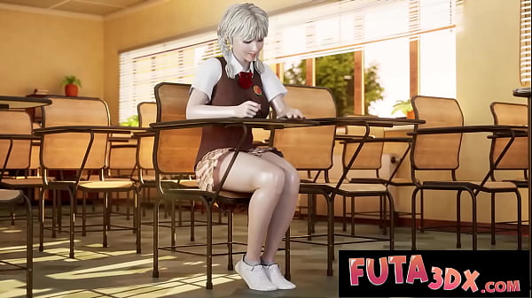 Big Dicked Tutor Fucks Blonde Hard thumbnail