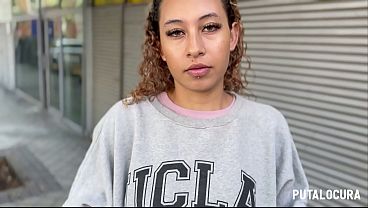 PutaLocura - La universitaria Jazmin se folla a Torbe y traga su lefa en Pilladas.