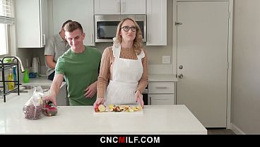 Stepson Fucks a Pie During No Nut November and His Stepmom Helps Him Clean Up With Her Pussy Stepson Fucks a Pie During No Nut November and His Stepmom Helps Him Clean Up With Her Pussy