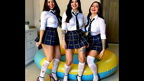 "sexy girls trio goals &ndash; they came they posed they broke the internet