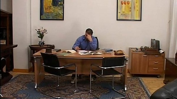 Horny secretary fucks her boss 