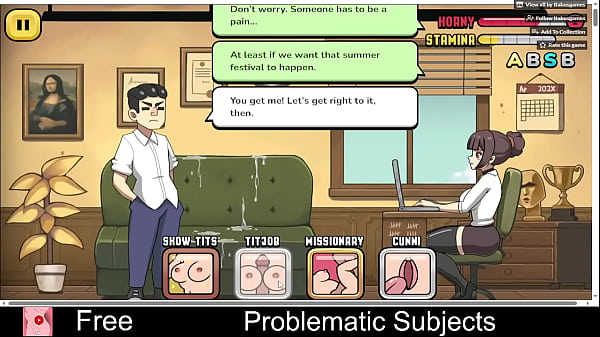 Problematic Subjects (free Game Itchio)game, 2d, Adult, Erotic, Freeuse, Hentai, No Ai, Nsfw, Porn, Teacher, Voice Acting thumbnail